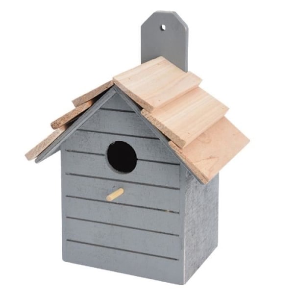Træfuglekasse - 16 x 22 cm - Random farve - til små fugle i området Forskellige farver