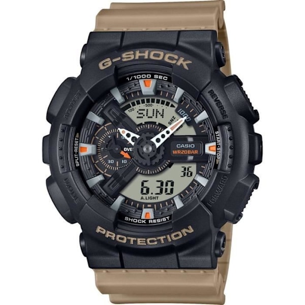 Casio Watch - Herr - GA-110TU-1A5ER - Brun plast - 48mm - 20 bar kastanj