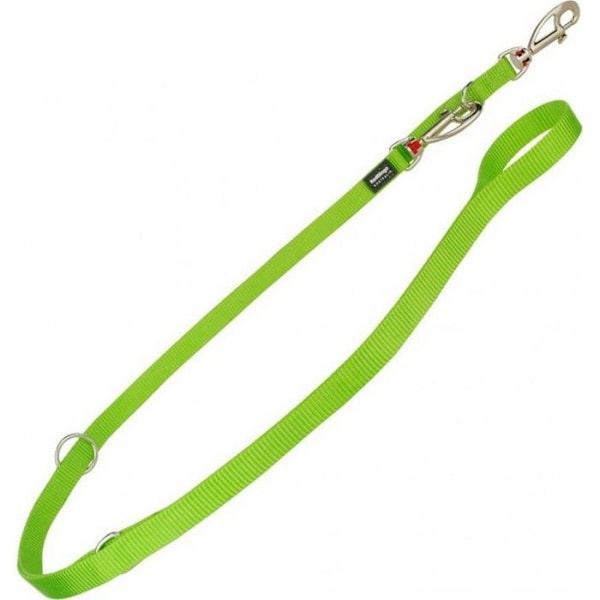 Glat multi-position krave i grøn nylon - Red Dingo