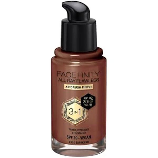 Meikkivoide - MAX FACTOR - Facefinity All Day Flawless - C110-espresso - 30 Ml - Kaikille ihotyypeille espresso