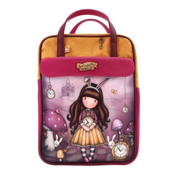 Ryggsäck - SAFTA - Gorjuss Just One Second - Multicolor - 27x10x37 cm - 10L Flerfärgad