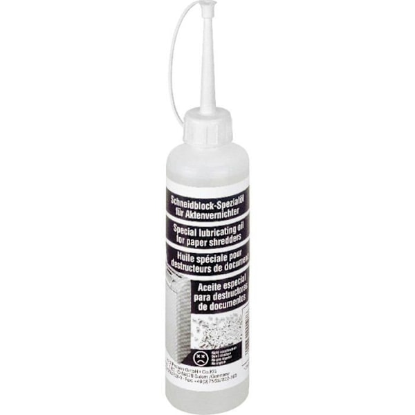 Flaska med smörjolja för HSM-förstörare - 250 ml