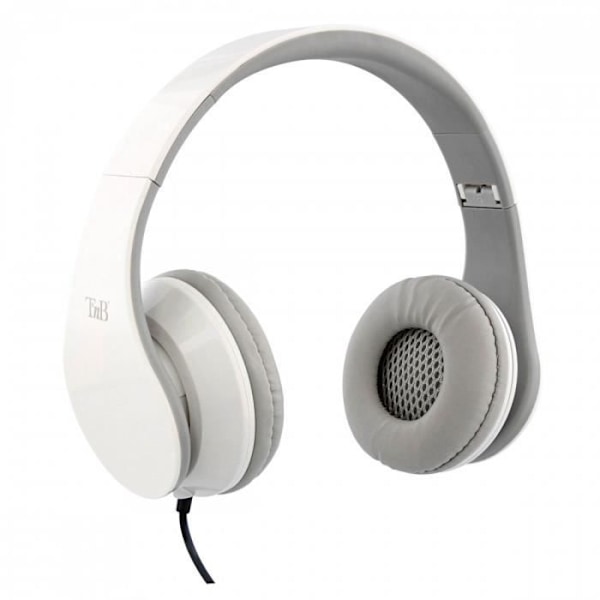 Stereohovedtelefoner - TNB - STREAM - Sammenfoldelig - On-ear - Hvid Vit