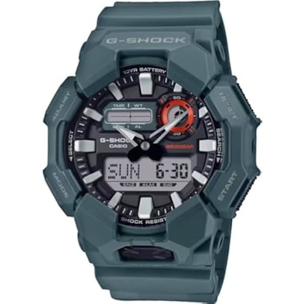 Ur - CASIO - GA-010-2AER - Analog - Resin - Vandtæthed 20 Atm Mörkblå