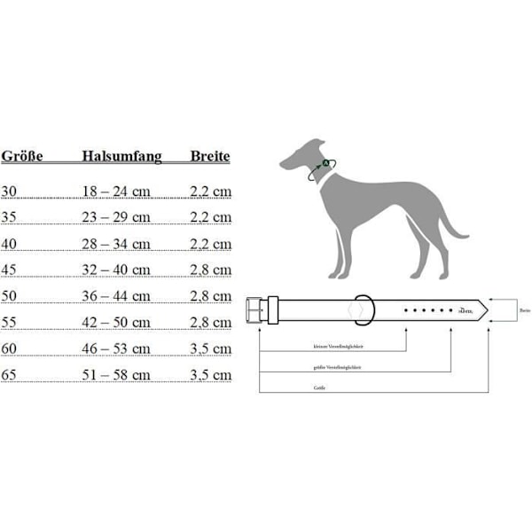 Hundehalsbånd - Hunter - Softie - Imiteret læder - Rød/Sort - Str. 55 Rød/sort