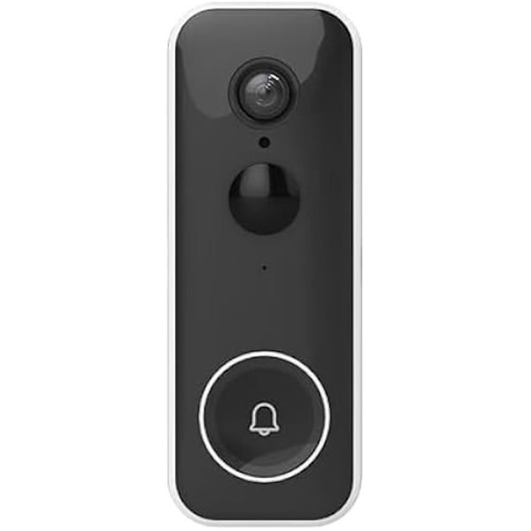 Yale Sonnette Videoforbindelse Fuldt HD - Live Streaming & To-vejs Lyd - Bevægelsesoptagelser - Zoner af Sort, Hvid