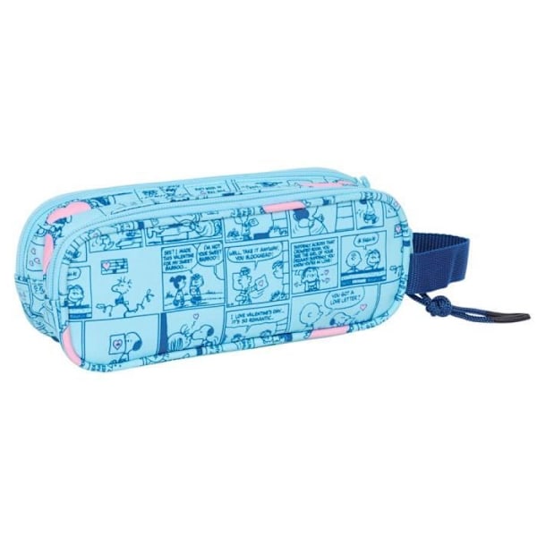 Trousse - Snoopy - Kärlek - 21 CM - 2 Fack - Zippad