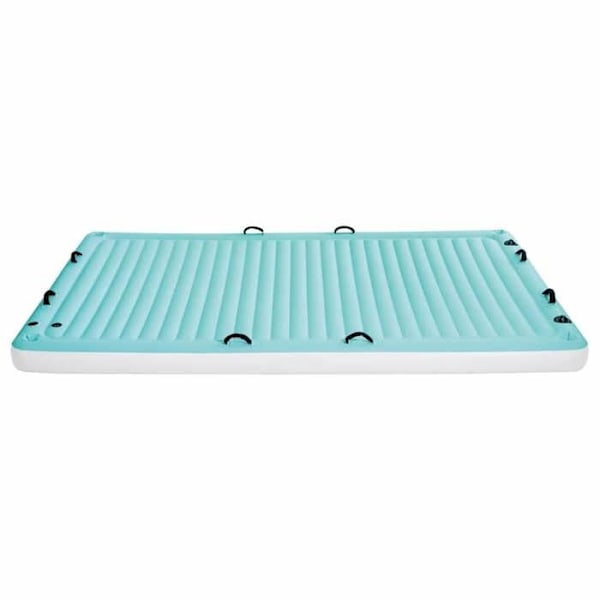 Intex oppustelig lounge stol blå 310x183 cm vinyl, oppustelig måtte, pool lounge, flydende lounge stol, måtte 93768 Blå