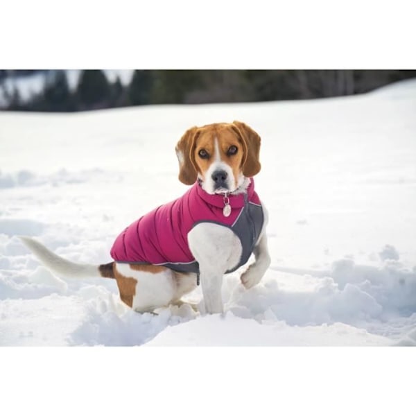 Käännettävä takki - Red Dingo - 40 cm - Vaaleanpunainen ja violetti - Vedenpitävä - Neopreenia ja fleeceä rosa og violet