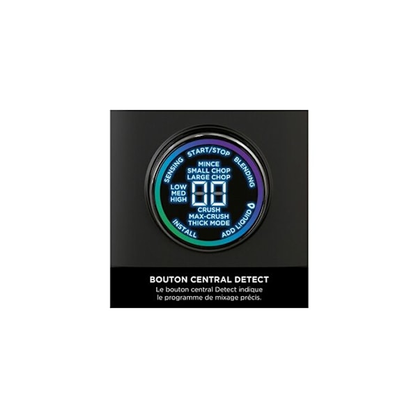 Ninja Detect Power Blender Pro 1200 W Blender - 2-in-1 - 2L - 15 tilaa - 10 nopeutta - Musta Svart