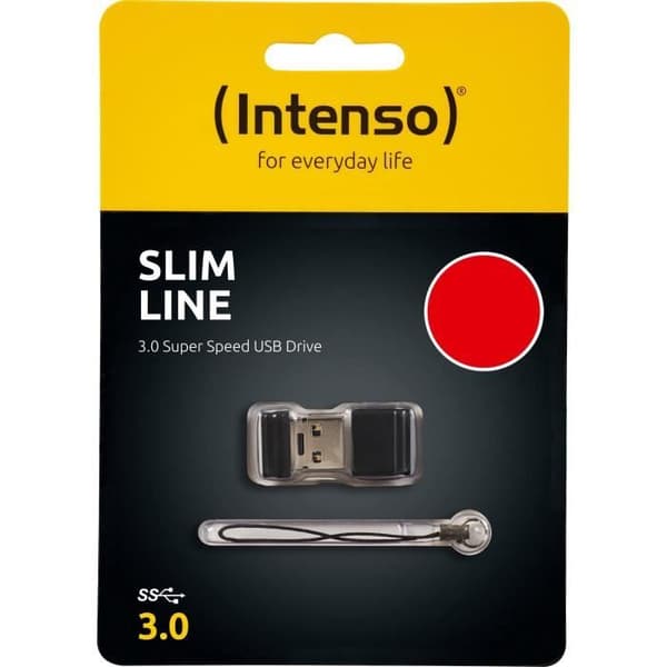 Intenso Intenso USB 128GB SLIM LINE bk 3.0