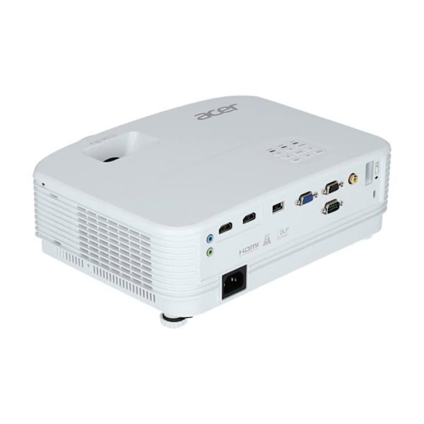 Acer P1157i - DLP-projektor - bærbar - 3D - 4500 lumen - SVGA (800 x 600) - 4:3 - Wi-Fi / MiracastAcer Basic P1157i. Lysstyrke