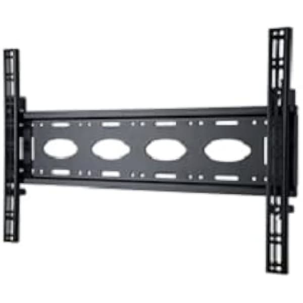 Support Mural Fixe - B-TECH - BT8442/B - Sort Stål - 80 kg - VESA 600x400 mm