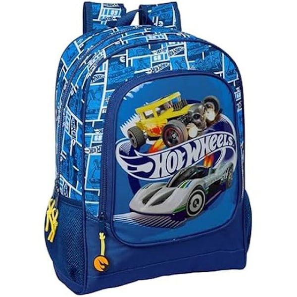 Hot Wheels Sonny -reppu lapsille - SAFTA - Sininen - Selkä - Ensisijainen