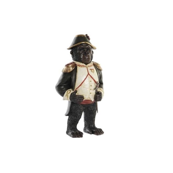dekorativ figur 16,5 x 12 x 32 cm gorilla