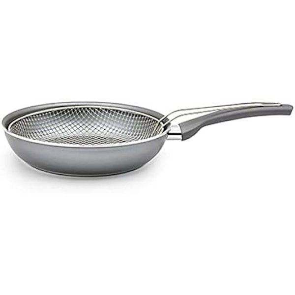 Standard stekpanna - BIGBUY HOME - Flerfärgad - 43,5 x 24 x 6 cm - Kompatibel med alla värmekällor Flerfärgad