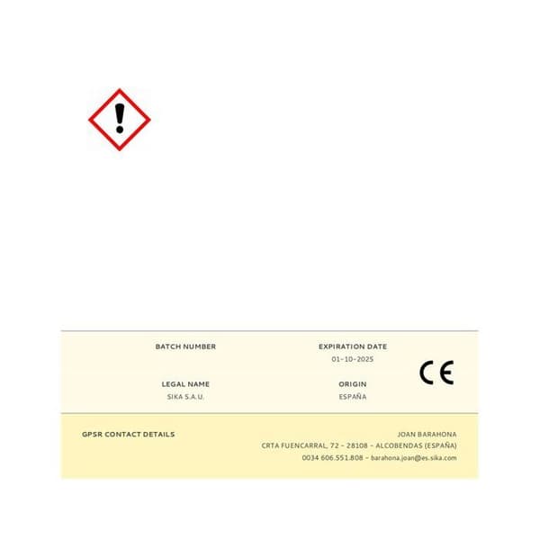 Mastic - Sika - Sikaflex-11fc - Lim og tætningsmiddel - Polyurethan - 300ml Vit