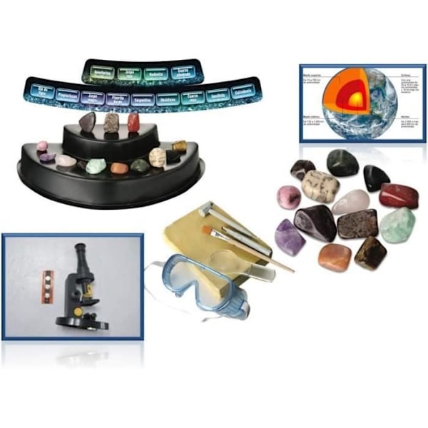 CEFA TOYS - Mineralocefa Know the Fastint World of Minernes Game, Multicolored () - 21841