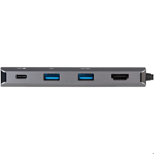 USB Hub - Startech - DKT31CHPDL - 3 Porte - Farve Sort - Ethernet RJ-45