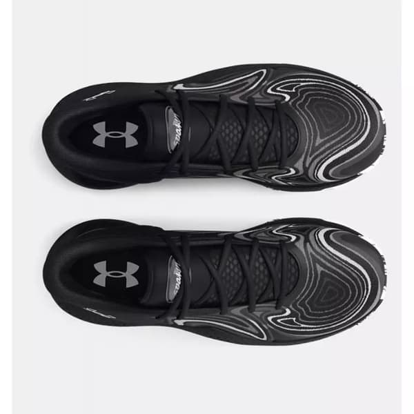 Basketballsko - UNDER ARMOUR - Spawn 6 Mid - Sort - Unisex - Åndbar Sort 42