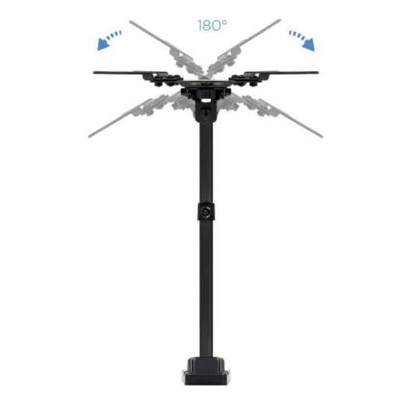 Vægmontering til TV - TOOQ - LP2142TNL-B - Sort metal - 13"-42" - Fast