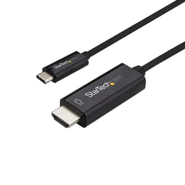 USB-C til HDMI adapterkabel - StarTech.com - 3 m - 4K 60 Hz - Sort - Video