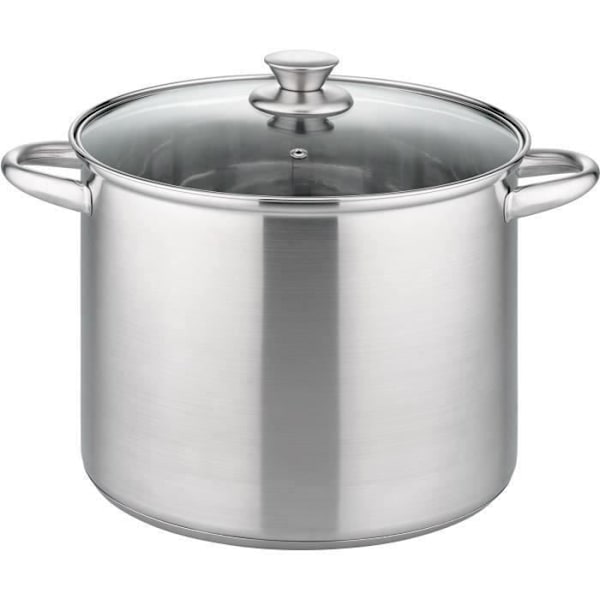 Caterer - GSW - RIGO - 26 cm - 10 L - Induktion - Rustfrit stål Grå