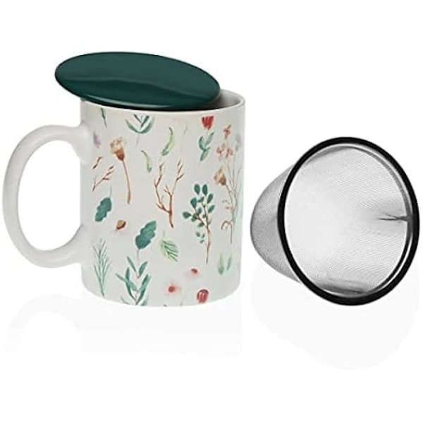 Kopp med filter för infusioner - VERSA - Estándar - Praktisk - Hållbar - Elegant