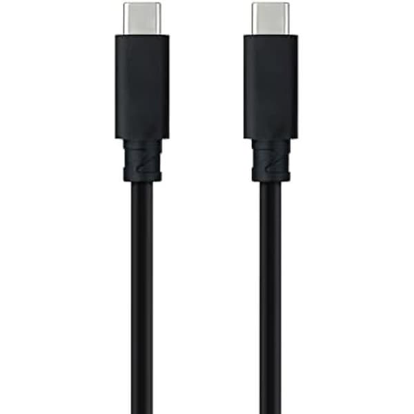 NANOCABLE 10.01.4103 - USB 3.2 Gen2x2 20Gbps 5A/100W, 4K/60Hz, USB-C han til USB-C hankabel, sort farve, 3 m