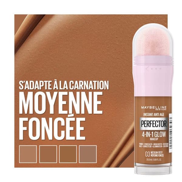 Maybelline New York INSTANT GLOW PERFECTOR Complexion Perfector 03 MEDIUM DEEP 20 MLT 03 MIDDELDYB