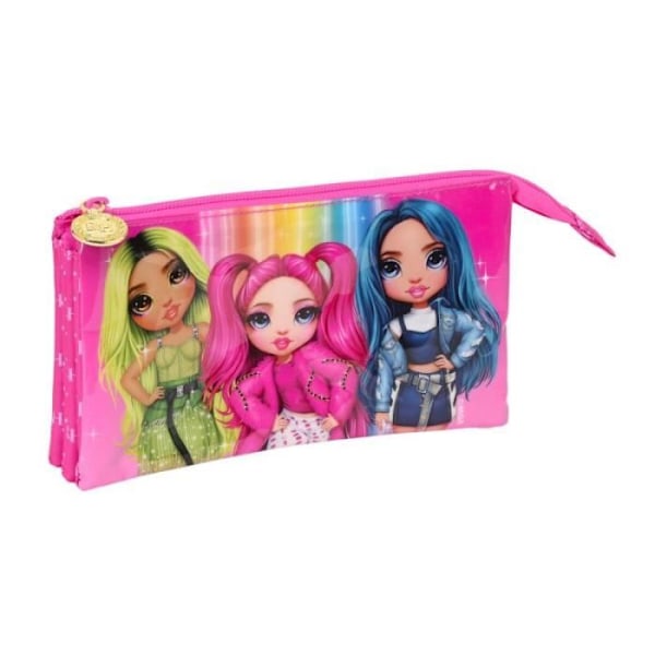 Skolväskan - Rainbow High - Fuchsia - 22 x 12 x 3 cm - 3 Fack - Dragkedja Fuchsia