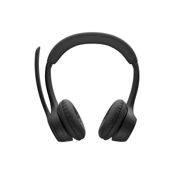 Micro-hovedtelefon - Bluetooth - trådløs - USB-C via en Bluetooth-adapter - Logitech - Logitech Zone 305 - Micro-hovedtelefon - over-ear