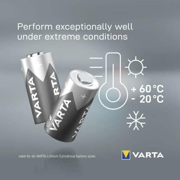 Batteri CR123A VARTA Litium