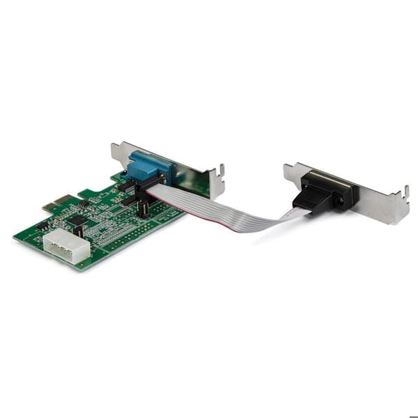 PCI Express seriel kort med 2 RS232 porte - STARTECH - Windows/Linux kompatibel - UART 16950