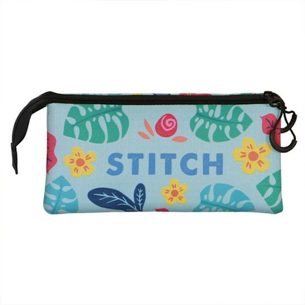Trousse Triple - Disney Lilo och Stitch Gitarr - Grön - One Size Grön