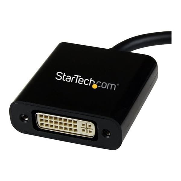 Mini DisplayPort til DVI-adapter - 1920 x 1200 - Mini DisplayPort til DVI-videokonverter - 1920 x 1200 - Sort - MDP2DVI3