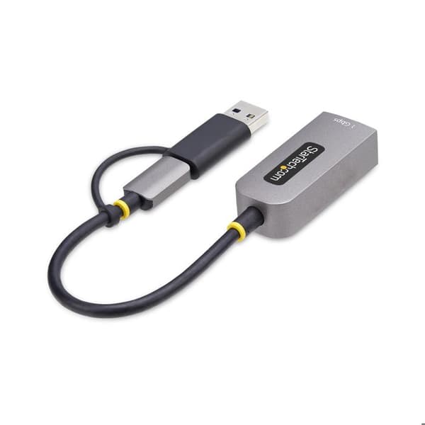USB-C Ethernet-sovitin - STARTECH.COM - 10/100/1000Mbps - USB 3.0 - Kompakti muotoilu - 15 cm kaapeli
