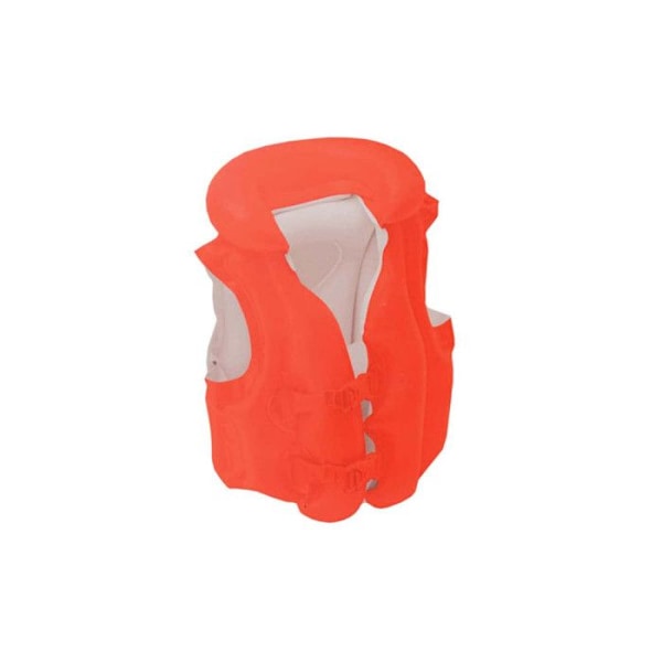 Uppblåsbar simväst - 50x47 cm Orange