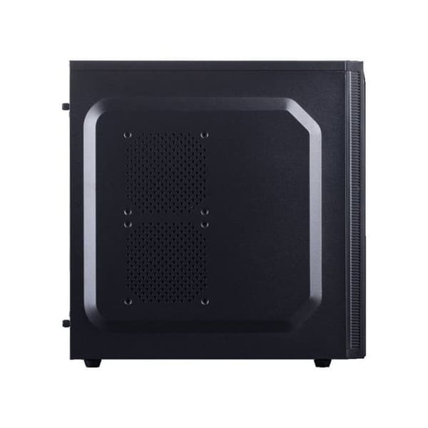 Tour PC - HIDITEC - ATX KLYP - Syntetisk ABS - Sort - 2x USB 2.0, 1x USB 3.0