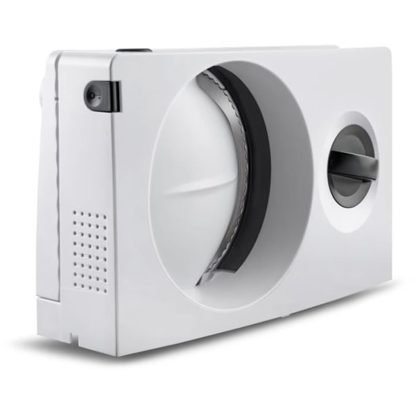TAURUS CutMaster - 150W skæremaskine - Metalhus - Rustfrit stålblade - Vippeskæredæk - Sort og metal