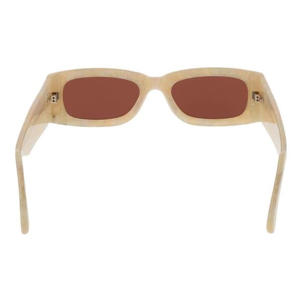 GCDS creme solbriller unisex