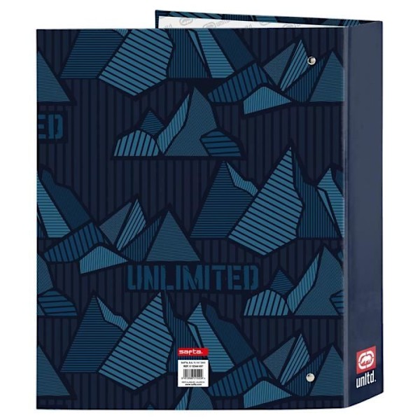 Binder F. 4 ringe á 35 mm med bredt net ECKO UNLTD. "TOPPER"