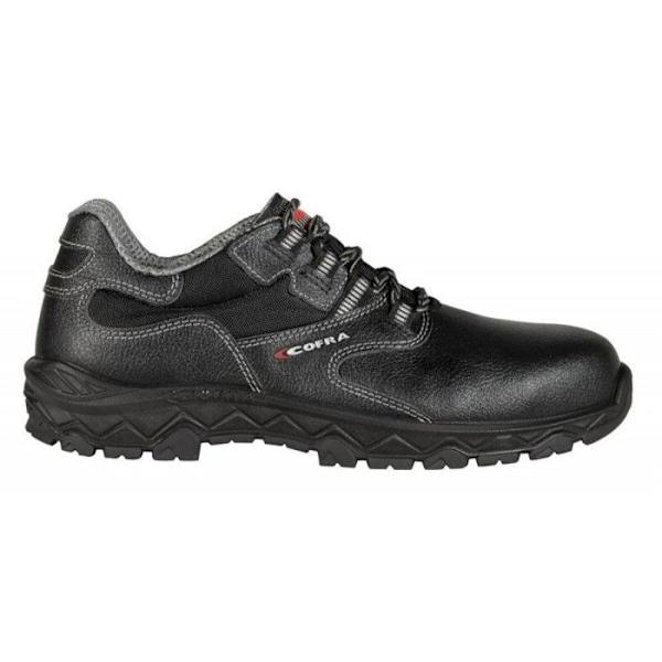Sikkerhedssko - Cofra - Crunch S3 SRC - Sort/grå - Unisex - Antistatisk