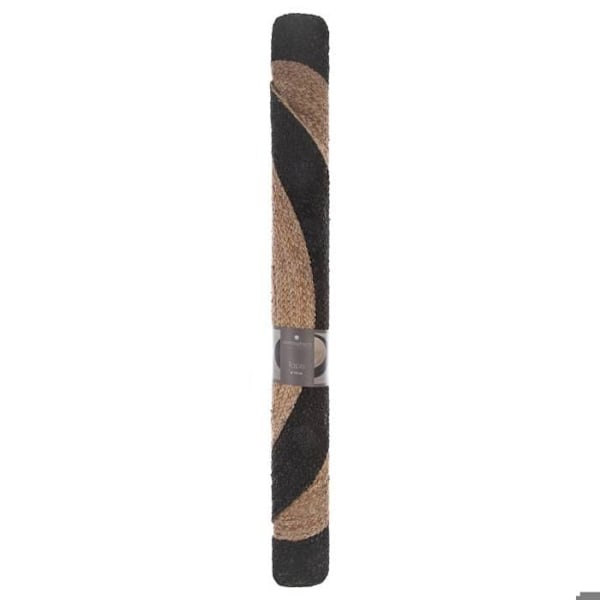 Tæppe "Mood" bicolor - 120 cm - Polyester - Beigefarvet Svart
