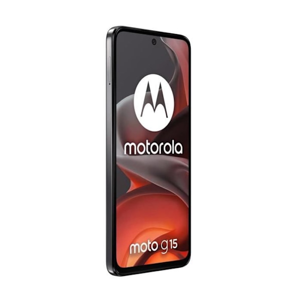 Motorola Moto G15 4G 4 Go/128 Go Harmaa (Gravity Grey) Kaksois-SIM