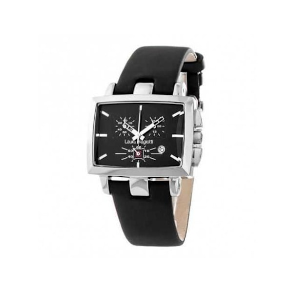 Ur - Laura Biagiotti - LB0017M-02 - Quartz - Læder - 38 mm Svart