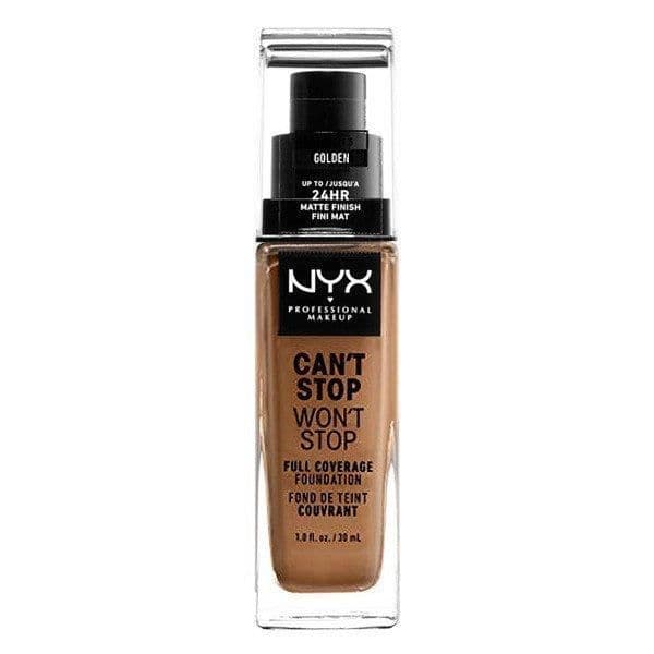 Liquid makeup base Can't Stop Won't Stop NYX (30 ml) - farve: valnød 30 ml Valnød