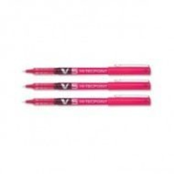 Pilot Hi-Tecpoint BX-V5 Rullakynä 0,5 mm Nestemäinen muste Punainen 12 kappaleen pakkaus Röd