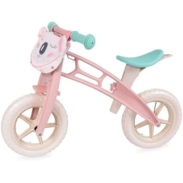 Barncykel - DE CUEVAS LEKSAK - Koala - Rosa och blå - 2 hjul - 53 cm hög rosa och blå