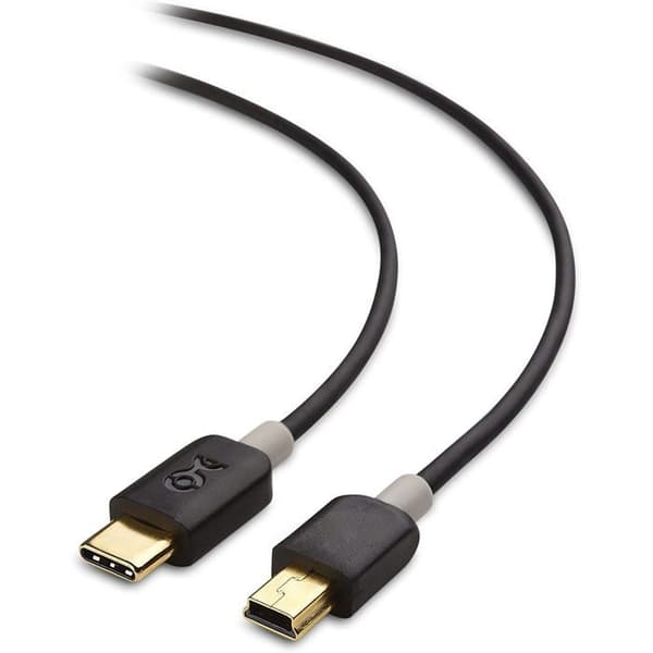 USB Type C - USB - Blødt Sort - 1m - Aluminiumstik - Fleksibel